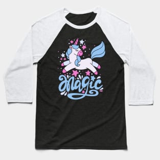 Magic Unicorn Baseball T-Shirt